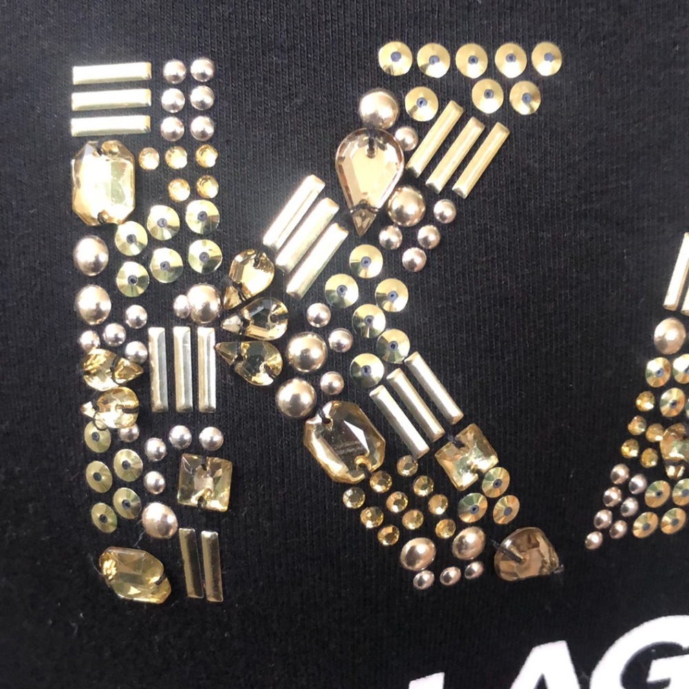 Karl Lagerfeld Paris Women's Long-Sleeve Shirt, L - Picture 4 of 11